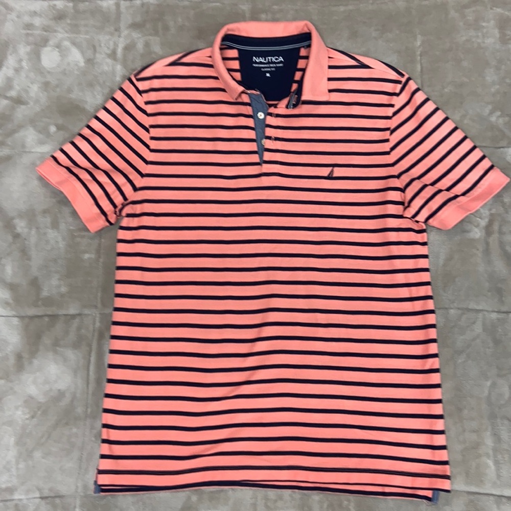 Nautica classic fit polo.